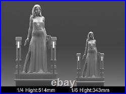 007 Agent Paloma Figure Resin Model 3D printing Unpainted Unassembled GK Kit