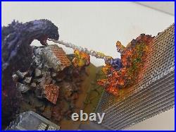 110? 80? 150mm Resin Model Kit Godzilla Destroys City Painted