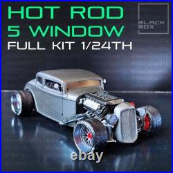 116 Scale 5 Window Coupe Hot Rod Full Model Kit-Unnasembled & Unpainted 116 Scale 5 Window Coupe Hot Rod Full Model Kit-Unnasembled & Unpainted