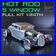 116 Scale 5 Window Coupe Hot Rod Full Model Kit-Unnasembled & Unpainted