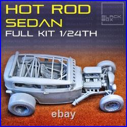 118 Scale HOT ROD SEDAN Full Model Kit-Unnasembled & Unpainted
