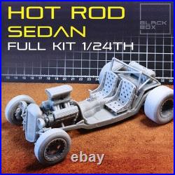 118 Scale HOT ROD SEDAN Full Model Kit-Unnasembled & Unpainted