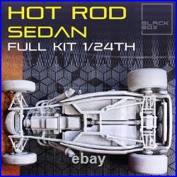 118 Scale HOT ROD SEDAN Full Model Kit-Unnasembled & Unpainted