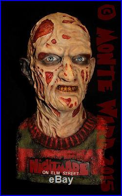 11 Resin Freddy Krueger Bust MODEL KIT Sideshow ANOES Rare Horror Monster Slash