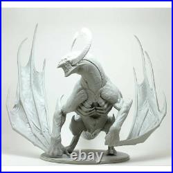 135mm Resin Model Kit King of the Night Dragons +5 people Fantasy Unpainted