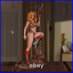 18+ Barbarella 1/6 Scale Sexy Girl Resin Model Kit Unpainted Sci-Fi Statue