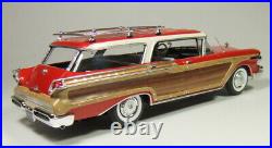 1957 Mercury Colony Park 4 dr. Station Wagon Pro Built Resin 1/25th Modelhaus