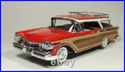 1957 Mercury Colony Park 4 dr. Station Wagon Pro Built Resin 1/25th Modelhaus