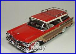 1957 Mercury Colony Park 4 dr. Station Wagon Pro Built Resin 1/25th Modelhaus