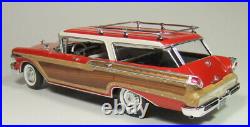 1957 Mercury Colony Park 4 dr. Station Wagon Pro Built Resin 1/25th Modelhaus