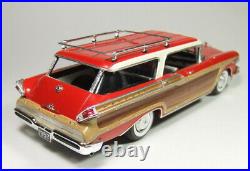 1957 Mercury Colony Park 4 dr. Station Wagon Pro Built Resin 1/25th Modelhaus