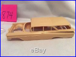1959 CHEVY BROOKWOOD 2 Door Station Wagon Resin 1/25 Model Kit Chevy Impala #874