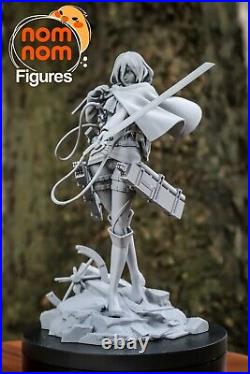 1/10 or 1/8 Scale Attack On Titan Mikasa Akerman Resin Figure Kit