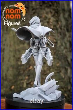 1/10 or 1/8 Scale Attack On Titan Mikasa Akerman Resin Figure Kit