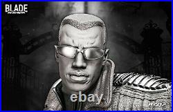 1/12, 1/10, 1/8, 1/6th Scale Marvel Blade Resin Kit With Alt Wesley Snipes head