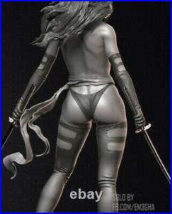 1/12, 1/10, 1/8, 1/6th or 1/4 Scale X-Men Psylocke Olivia Munn Resin Figure Kit