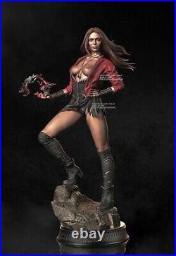 1/12, 1/10, 1/8 or 1/6th Scale Wanda Maximoff Scarlet Witch Resin Figure Kit