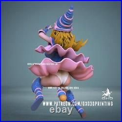 1/12, 1/10, 1/8th or 1/6th Scale OxO3D Dark Magician Girl Resin figure Kit