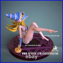 1/12, 1/10, 1/8th or 1/6th Scale OxO3D Dark Magician Girl Resin figure Kit