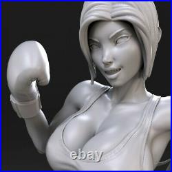 1/12, 1/10, 1/8th or 1/6th Scale Sexy Boxer Girl Resin Figure Kit