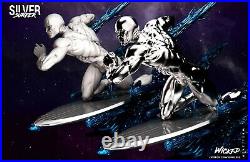 1/12, 1/10, 1/8th or 1/6th Scale Wicked Design Silver Surfer Resin Kit