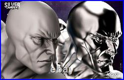 1/12, 1/10, 1/8th or 1/6th Scale Wicked Design Silver Surfer Resin Kit