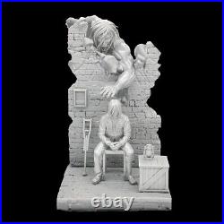 1/12 Resin Model Kit Collectible Figure Miniature Unassembled Unpainted Toy 15cm
