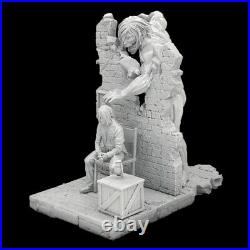 1/12 Resin Model Kit Collectible Figure Miniature Unassembled Unpainted Toy 15cm