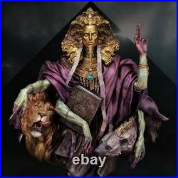1/12 Scale Die-Cast Resin Bust Model Kit Ancient Mythical Demon Statue Unasse