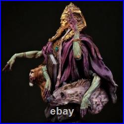 1/12 Scale Die-Cast Resin Bust Model Kit Ancient Mythical Demon Statue Unasse