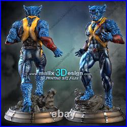 1/12th, 1/10th, 1/8 or 1/6th Scale Sanix Design Marvel's X-Men Beast Resin Kit