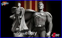 1/12th, 1/10th, 1/8th or 1/6th Scale B3Dserk Design Classic Superman Resin Kit