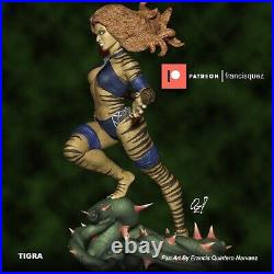 1/12th, 1/10th, 1/8th or 1/6th Scale Francis Quez Design's Tigra Resin Kit