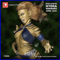 1/12th, 1/10th, 1/8th or 1/6th Scale Francis Quez Design's Tigra Resin Kit