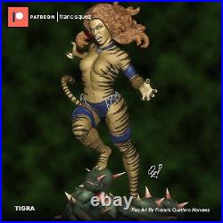 1/12th, 1/10th, 1/8th or 1/6th Scale Francis Quez Design's Tigra Resin Kit