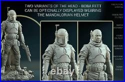 1/12th, 1/10th, 1/8th or 1/6th scale Book of Boba Fett, Boba Fett Resin Figure K