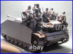 1/16 Resin figures model WW II US tank crew 8 man Unpainted Unassembled(No Tank)