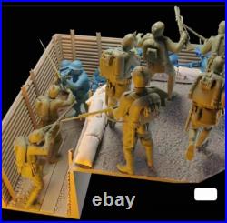 1/16 Scale German and French Soldiers13 Set WW I Resin Figures Kits Toys