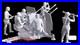 1/16 Scale WwII German Anti-aircraft Artillery 6 Figures Model Kit Resin Printed