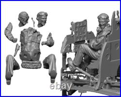 1/18 Legend Production WW2 US Navy Pilot & Rear Gunner Set 2 #LF1809