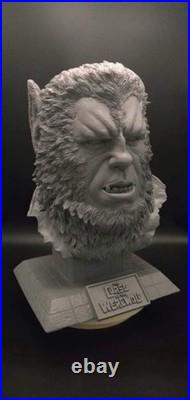 1/1 Scale Curse Of The Werewolf Resin Bust