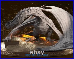 1/200 12.5cm Smaug Resin Model Kits Unpainted 3D Printing The Lord of the Rings