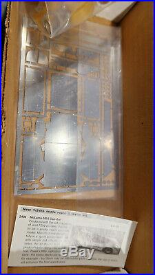 1/24 Fisher Model & Pattern 1967 McLaren M6-A Mark Donohue unbuilt kit Resin