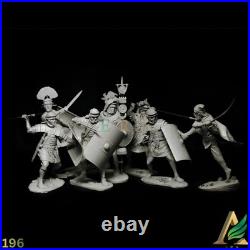 1/24 Roman Legionary Soldiers Resin Figures Set Unpainted Model Kit War Diorama