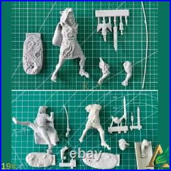 1/24 Roman Legionary Soldiers Resin Figures Set Unpainted Model Kit War Diorama