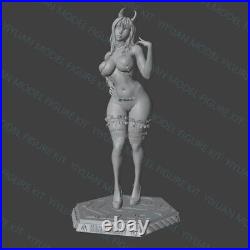 1/24 Scale Hana Bunny Uncolored Unassembled 3D Printed Resin Model Toys Kit GK