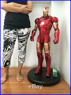 1/2 Iron Man MK3 Statue Resin Garage Model Kit Cast HobbyUnpainted Unassembled