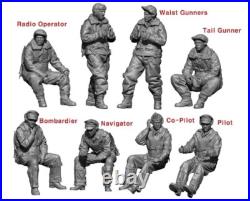 1/32 Legend Production B-17 Crew Set (8 Figures) #LF3225