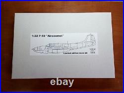 1/32 P-59 Airacomet Limited edition resin kit