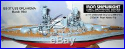 1/350 #4116 USS Oklahoma BB36 December 1941 Complete Resin & PE Brass Model Kit